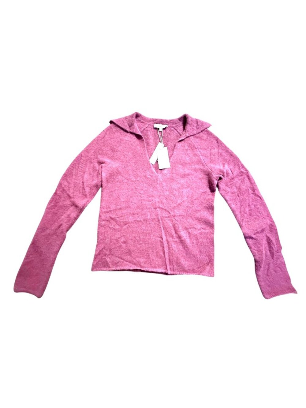 Vince Alpaca Wool Blend Sweater Women’s Long Sleeve Luxury Soft Knit S NWT